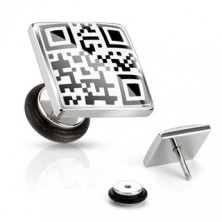 Oszukany stalowy plug - dwuwymiarowy QR Code